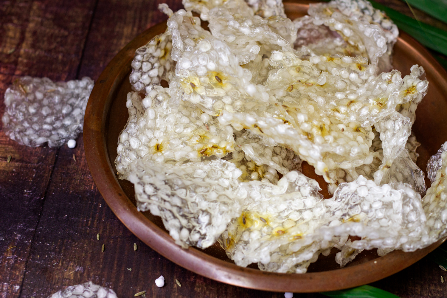 Sabudana Chamcha(papad)